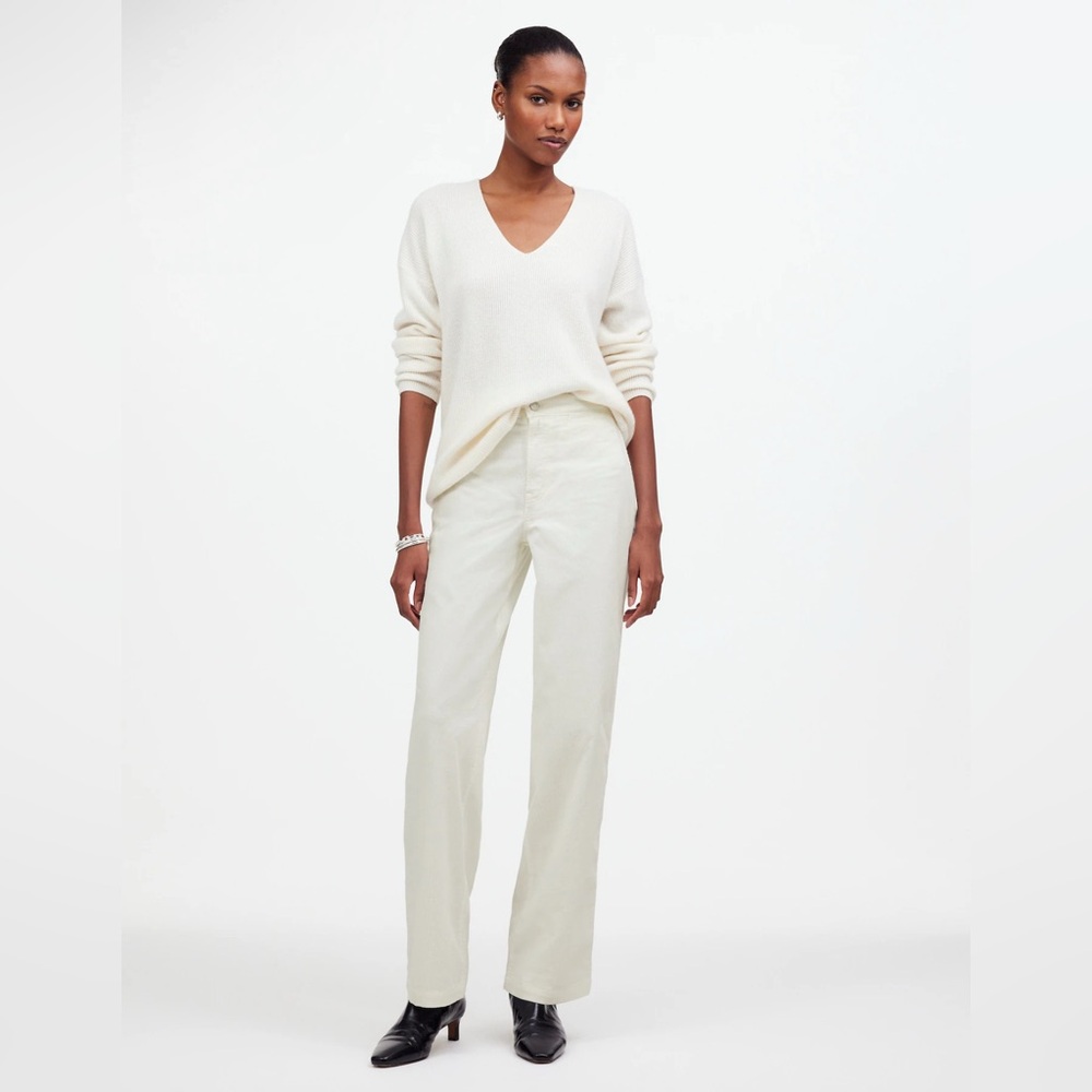 Madewell The Emmett Wide-Leg Pant in Corduroy: Welt Pocket Edition•size 27